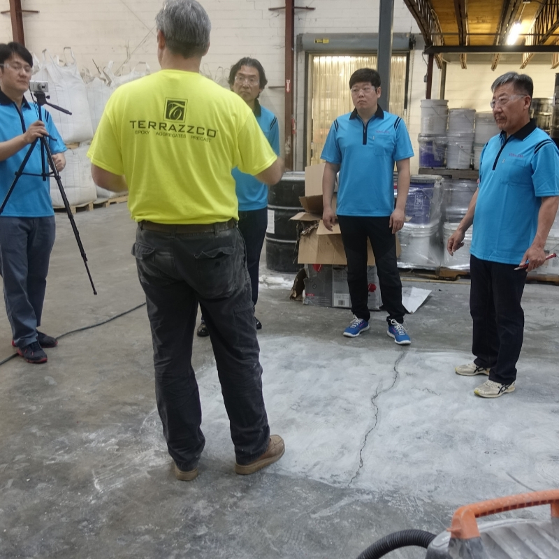 环氧水磨石施工工艺