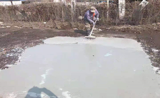 万能修补砂浆修补混凝土路面起砂、